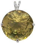 Olive Quartz Radiant Heart Crystal™