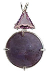 Purple Jade with Triangle Cut Amethyst Special 2