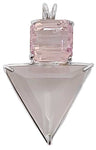 Rose Quartz Angelic Star™ with Kunzite