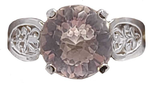 Rose Quartz Radiant Heart Crystal™ Ring