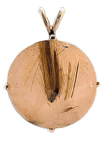 Rutilated Quartz Radiant Heart Crystal™