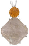 Rutilated Quartz Regular Magician Stone™ with Siberian Gold Quartz Super Nova™