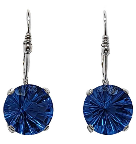 Siberian Blue Quartz Super Nova™ Regular Dangle Earrings