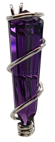Siberian Purple Quartz Mini Kabbalistic Crystal™