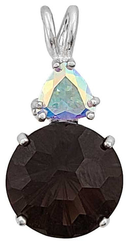 Smokey Quartz Super Nova™ with Mystic Topaz