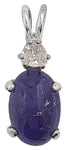 Tanzanite with Trillion Cut Phenacite Special 2