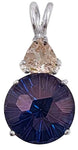 Tanzine Aura Super Nova™ with Trillion Cut Morganite