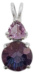 Tanzine Aura Super Nova With Trillion Cut Amethyst Special 1