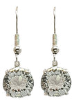 White Topaz Radiant Heart Crystal™ Earrings