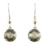 Prasiolite Radiant Heart Crystal™ Earrings