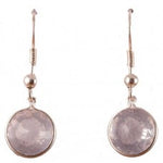 Rose Quartz Radiant Heart Crystal™ Earrings