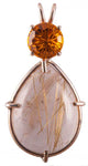 Rutilated Quartz with Super Nova™ Siberian Gold Quartz Special 2